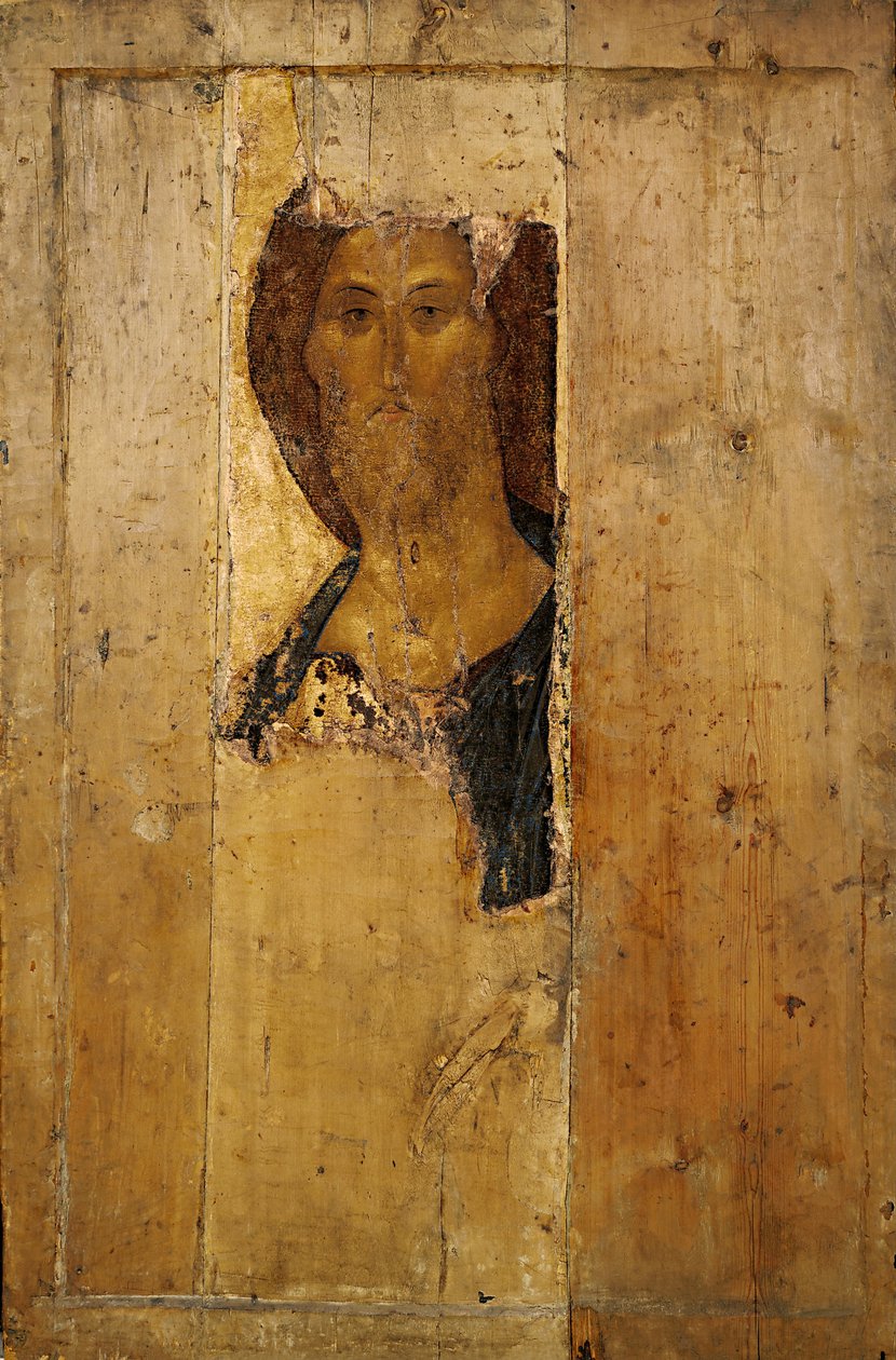 Ruso: "Cristo Todopoderoso" Salvador. Del Deisus Chin de Andrei Rublev