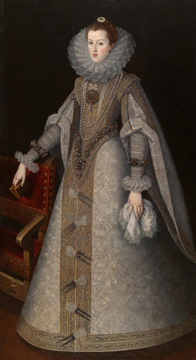 Reina Margarita de España, c. 1610 de Andres Lopez Polanco