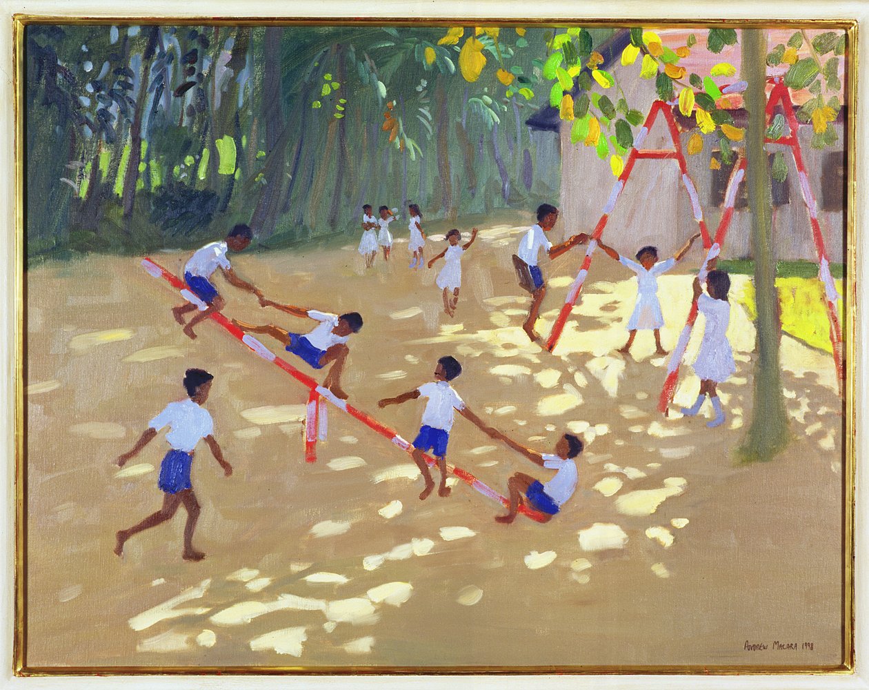Parque infantil, Sri Lanka, 1998 de Andrew Macara