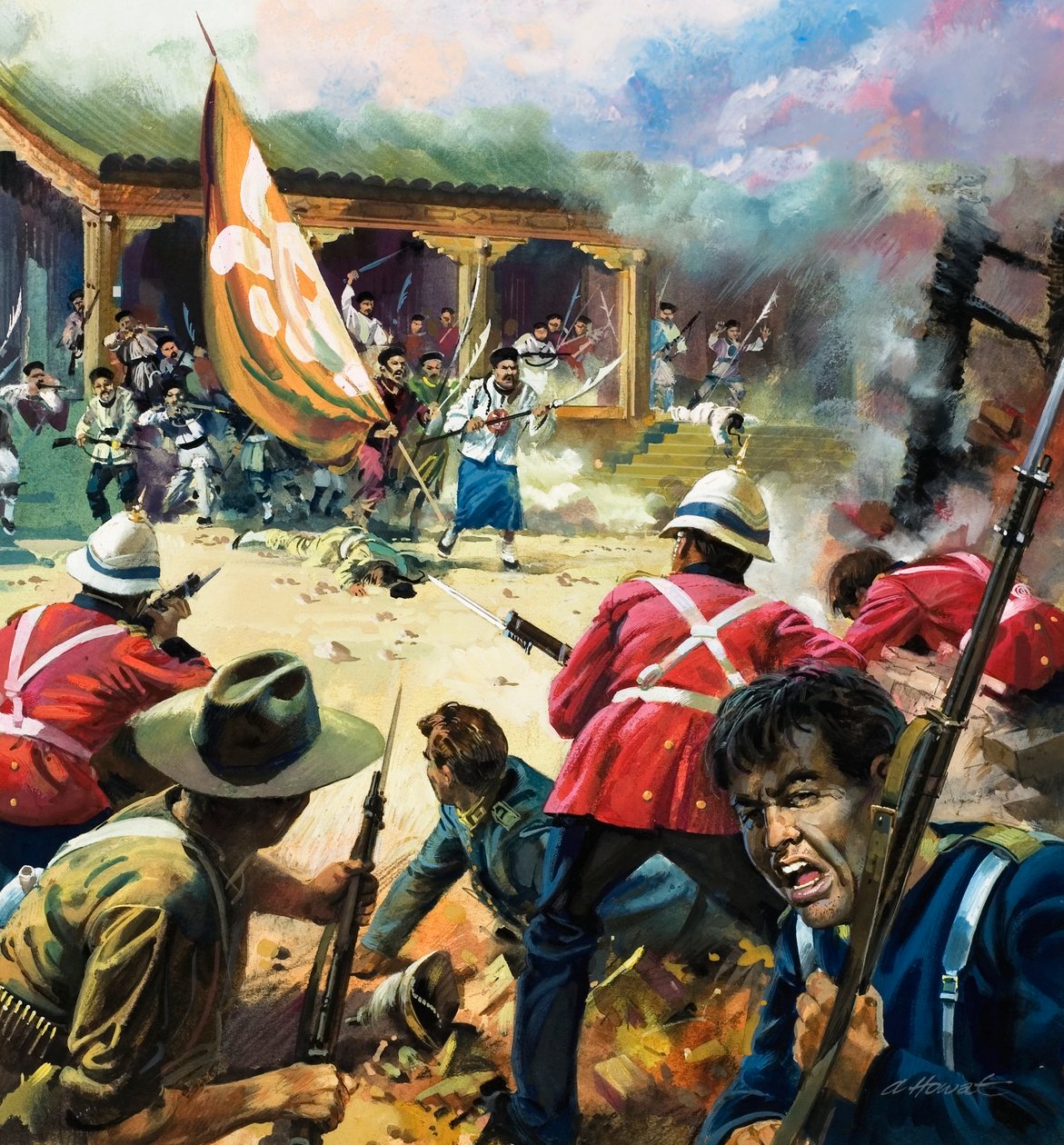 Rebelión de los boxeadores de Andrew Howat