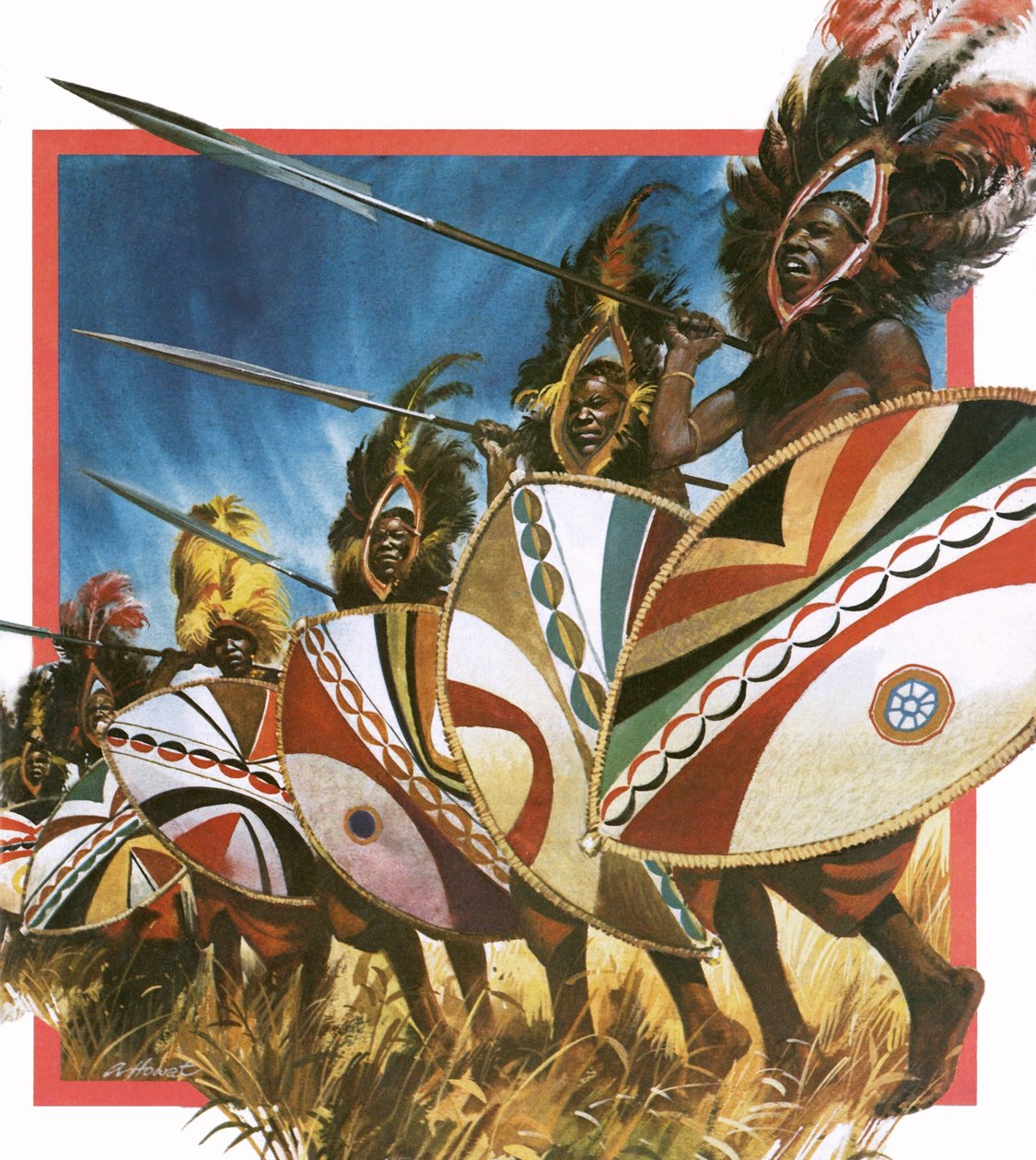 Guerreros masai de Andrew Howat