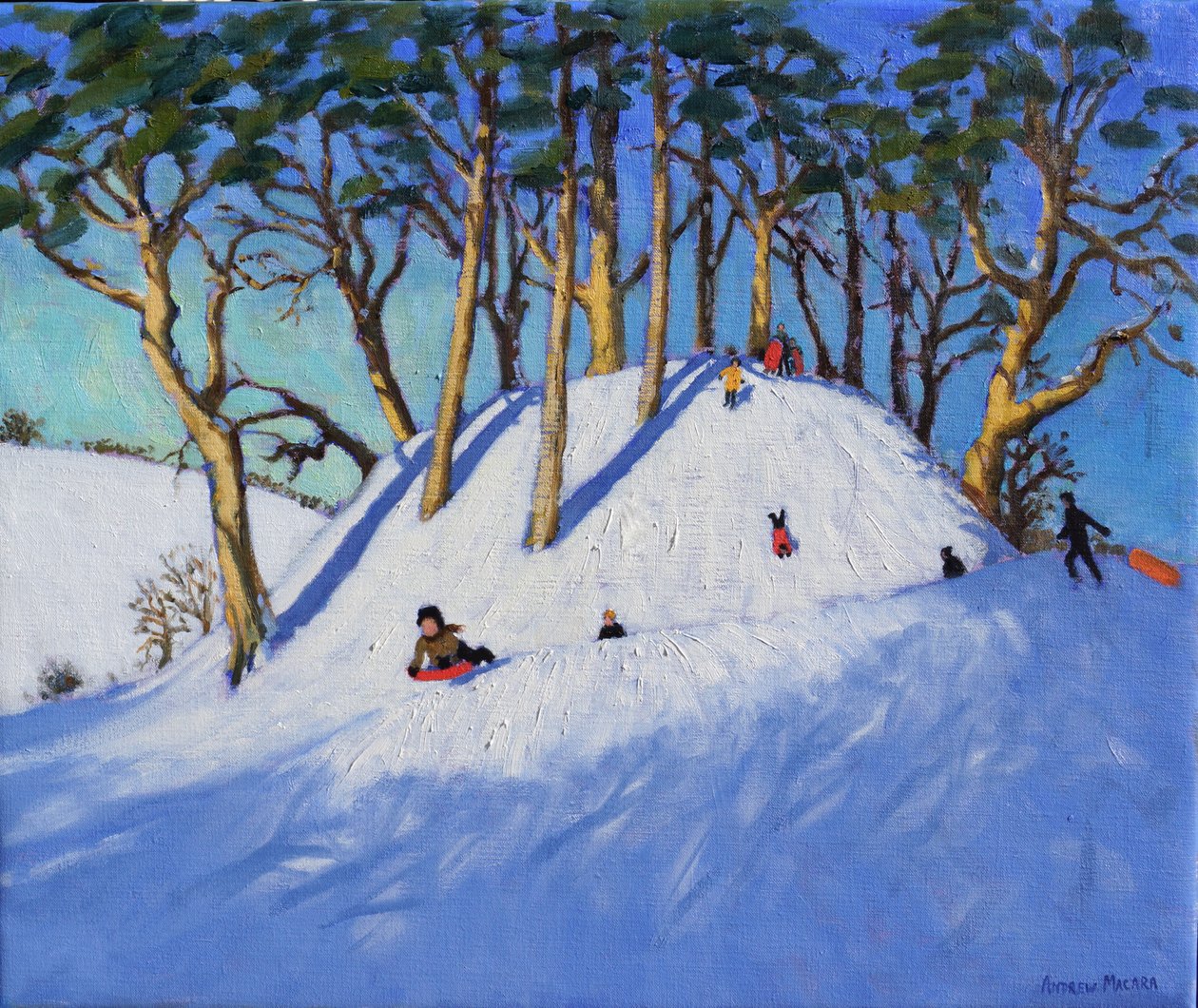 Trineo navideño de Andrew Macara