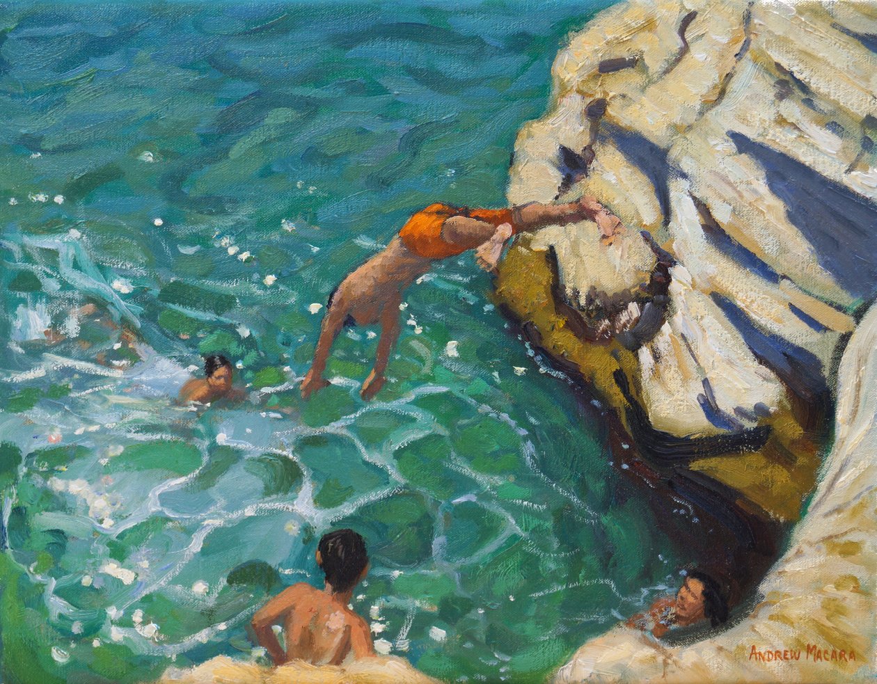 Buceo y natación, Skiathos, 2016 de Andrew Macara