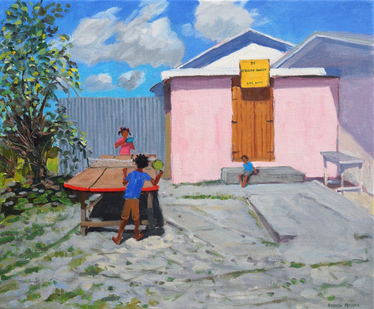 Ping Pong, De African Queen Hideaway, Barbados, 2012 de Andrew Macara