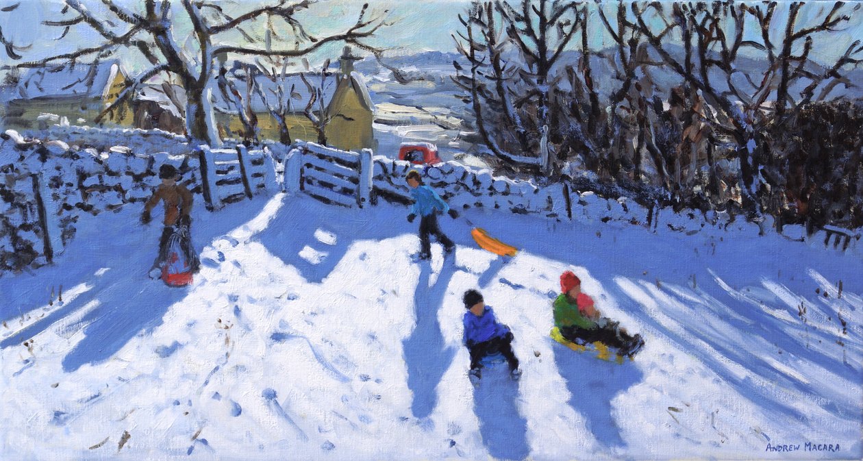 Trineo, Hartington, Buxton, 2020 de Andrew Macara