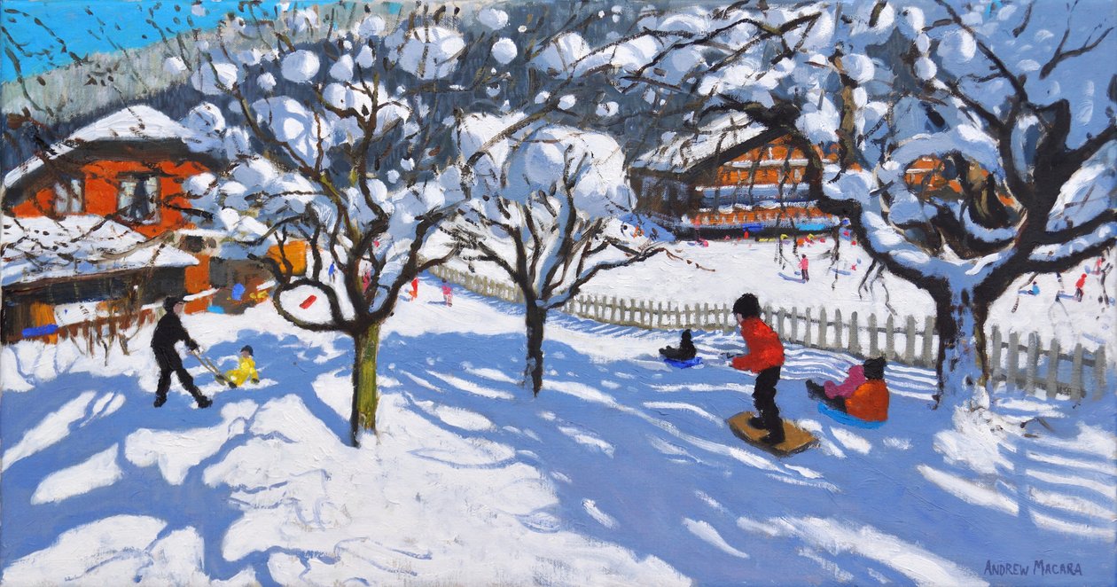 El huerto, Morzine, Francia de Andrew Macara