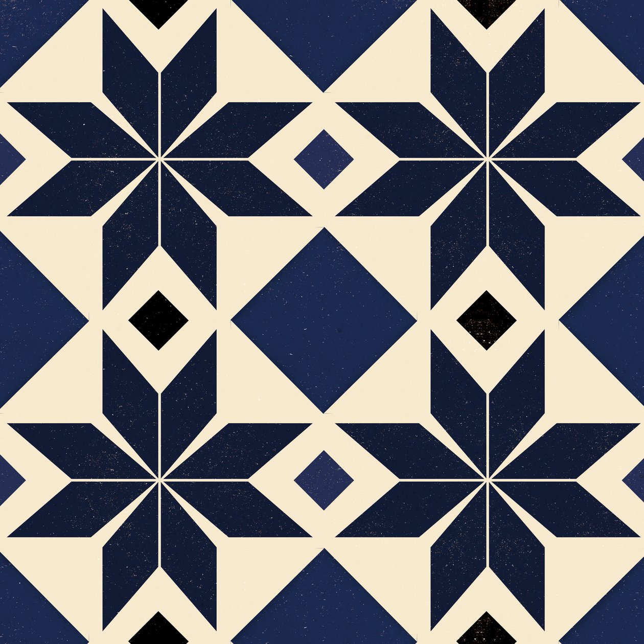 Azulejo español azul de Andrew Watson