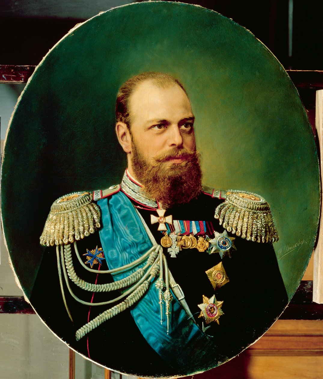 Emperador Alejandro III (1845-94) de Andrey Nikolayevich Shilder