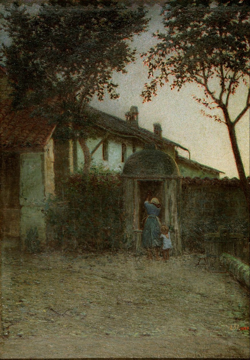 Amanecer de Angelo Morbelli