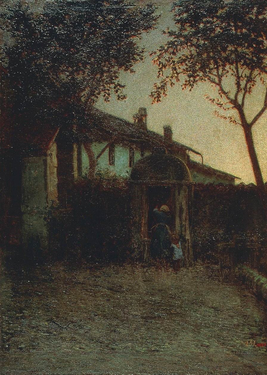 Amanecer de Angelo Morbelli