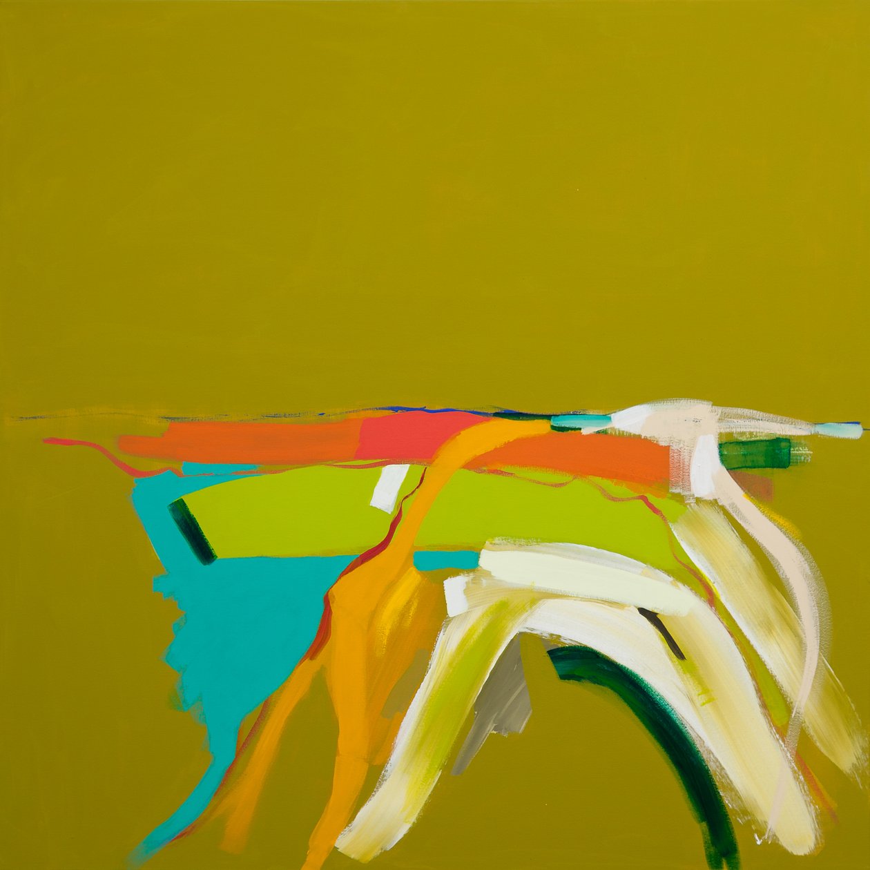 Paisaje iluminado por el sol, 2014 de Angie Kenber