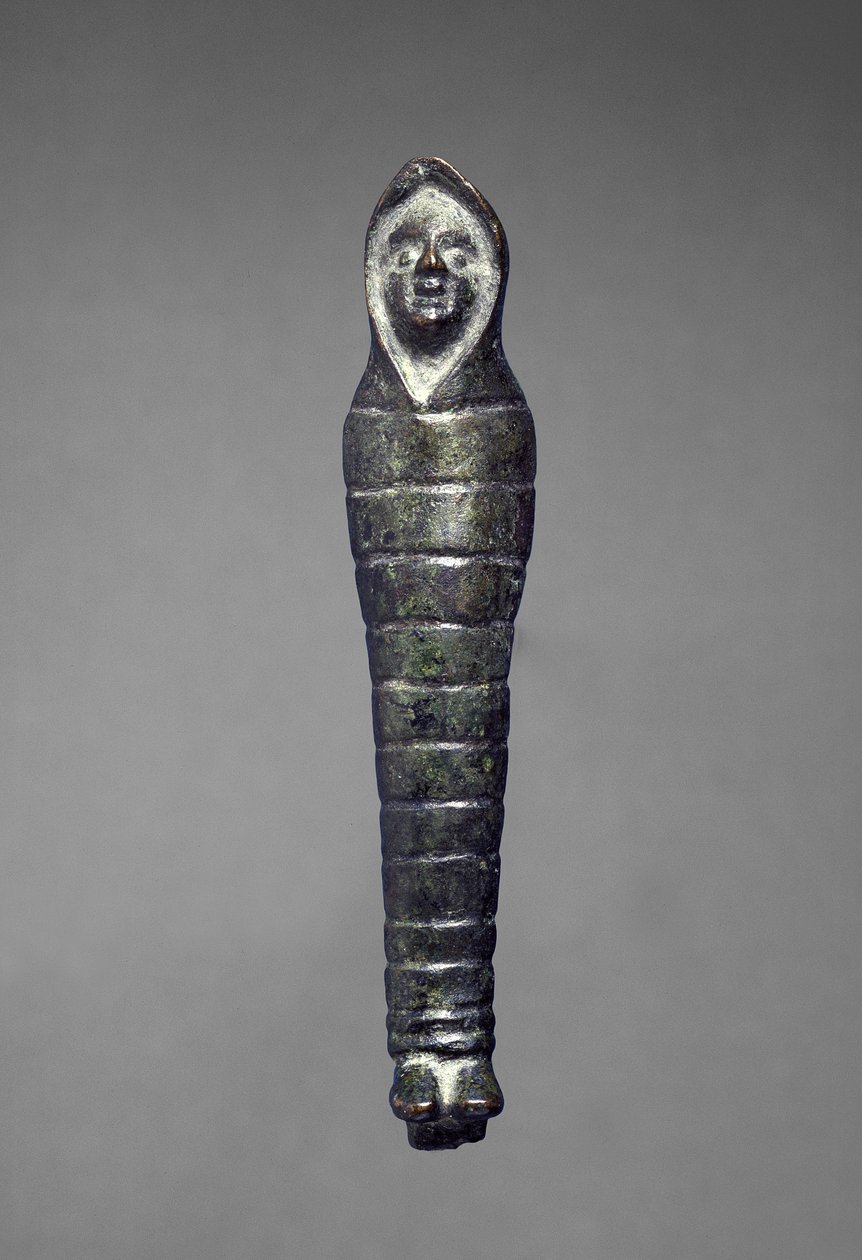 Mujer envuelta, encontrada en Horncastle (bronce) de Anglo Saxon