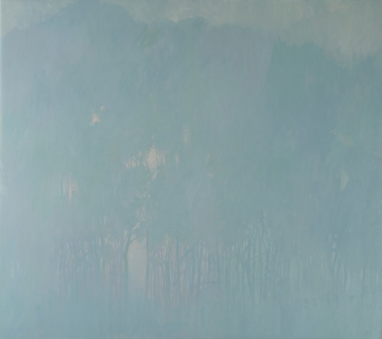 Aberturas, 2022 (óleo sobre lino) de angus hampel