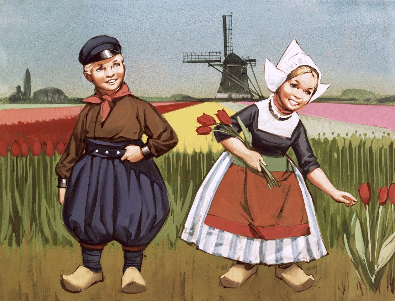 Niños de Holanda de Angus McBride