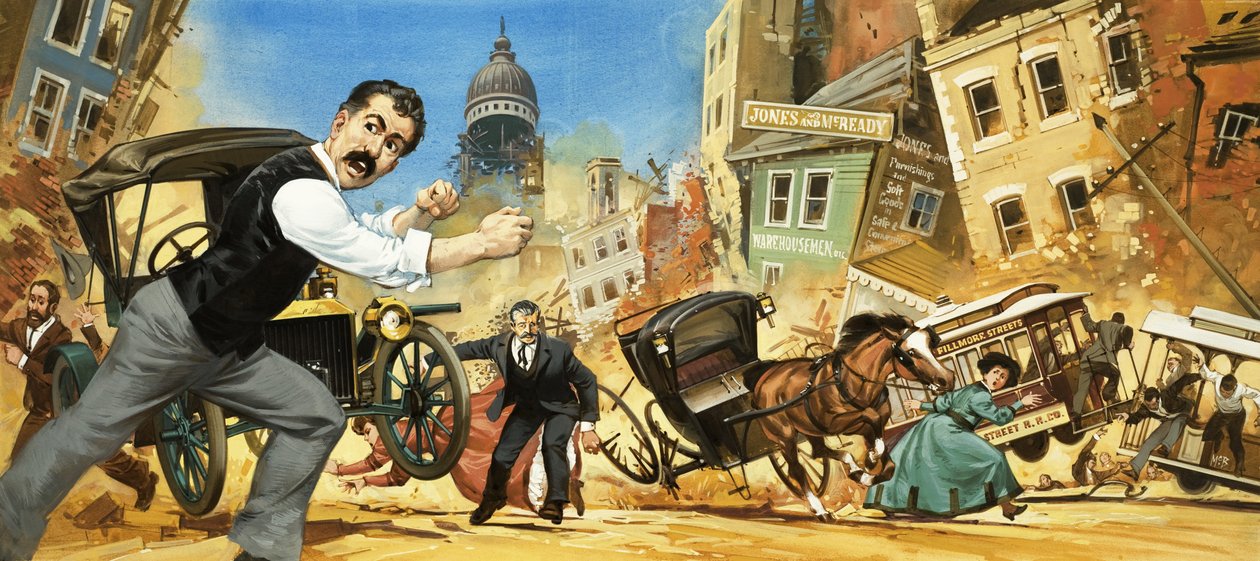 Terremoto de San Francisco de Angus McBride