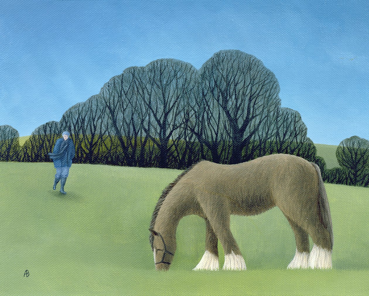 El caballo de tiro de Anna Phillips