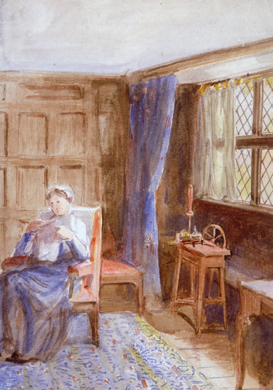 Mujer leyendo una carta, c1864-1930 de Anna Lea Merritt