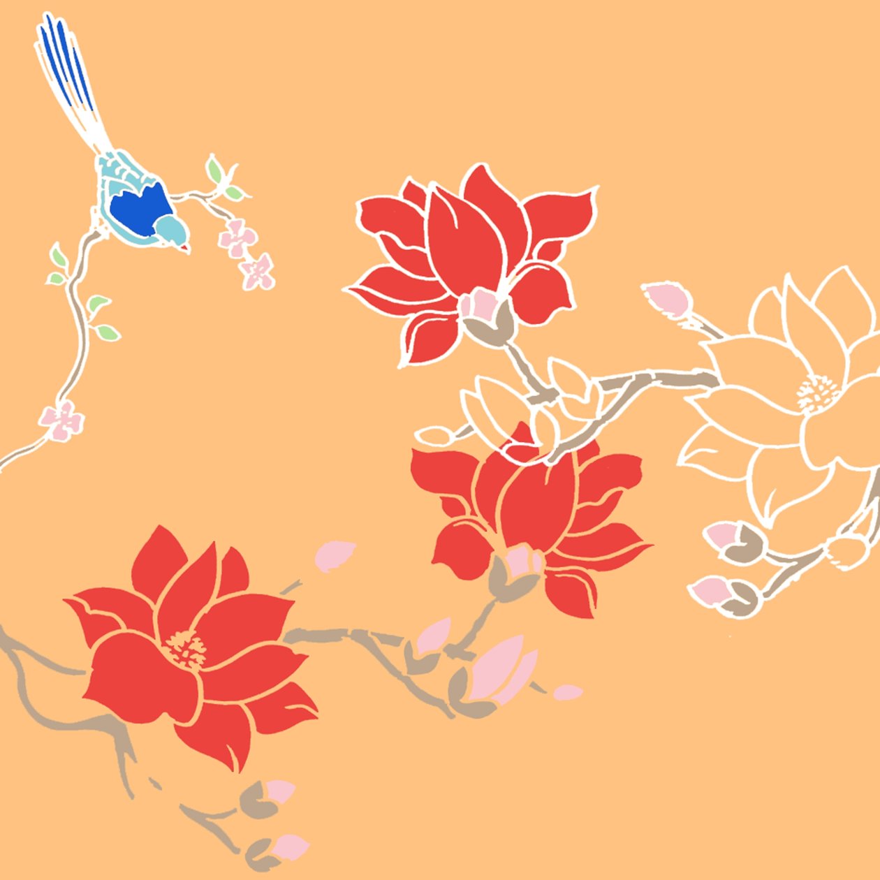 Pájaros en Flor de Anna Platts