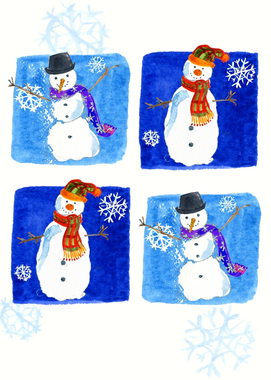 Muñecos de Nieve de Anna Platts