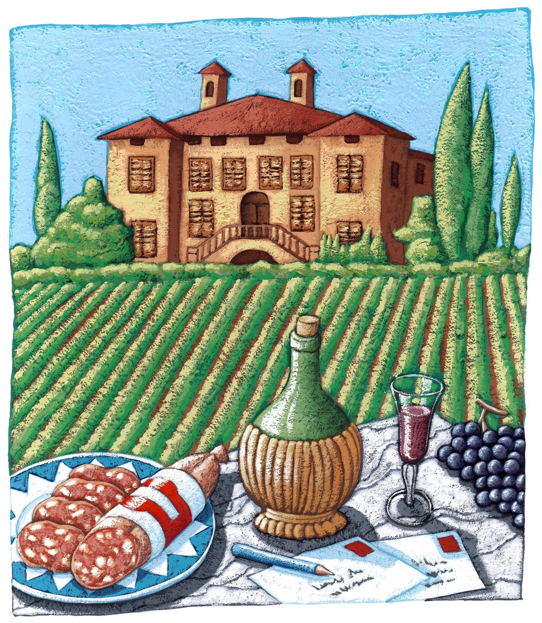 Villa en Chianti de Annalisa Morrocco