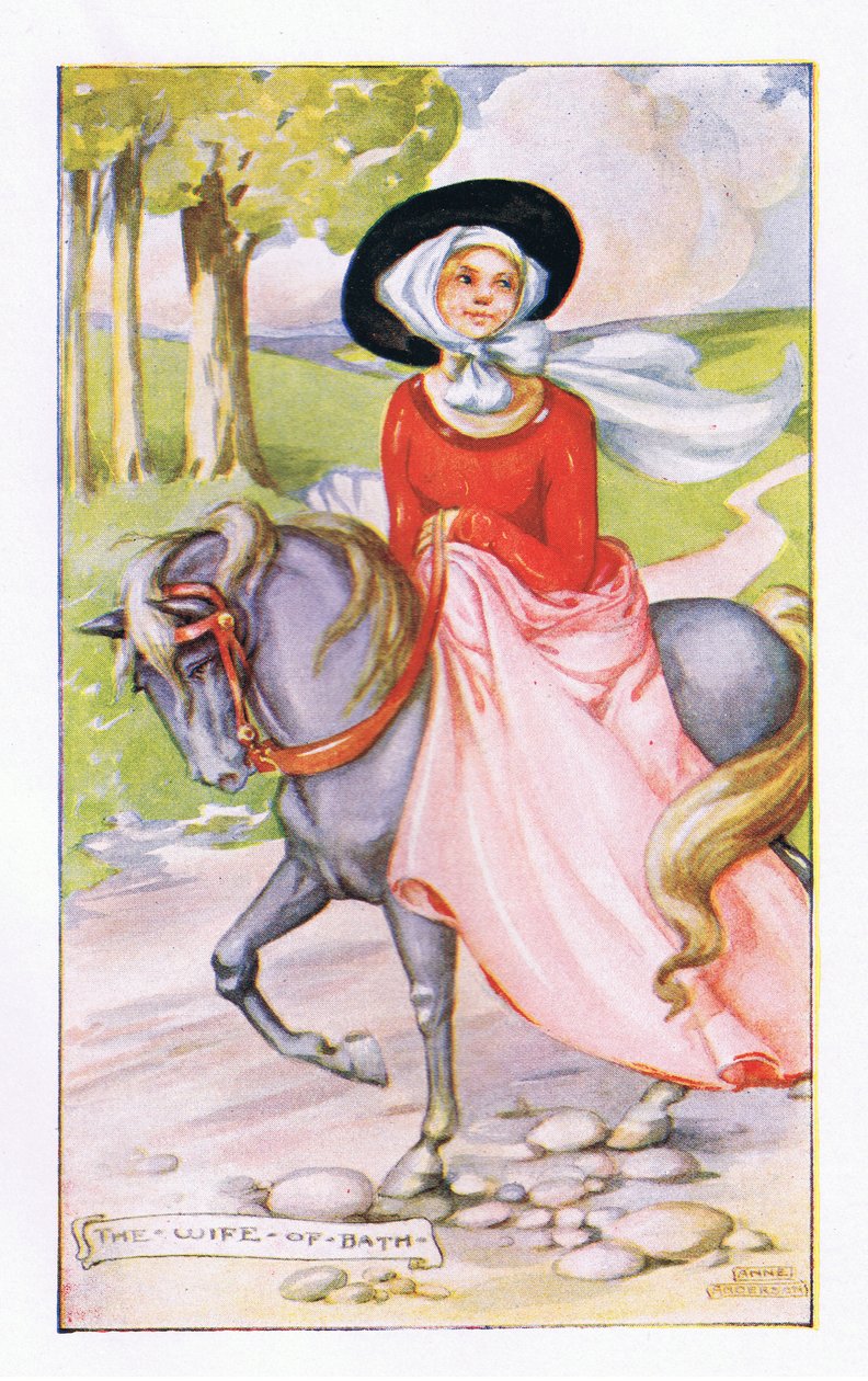 Una dama animada de Bath de Anne Anderson