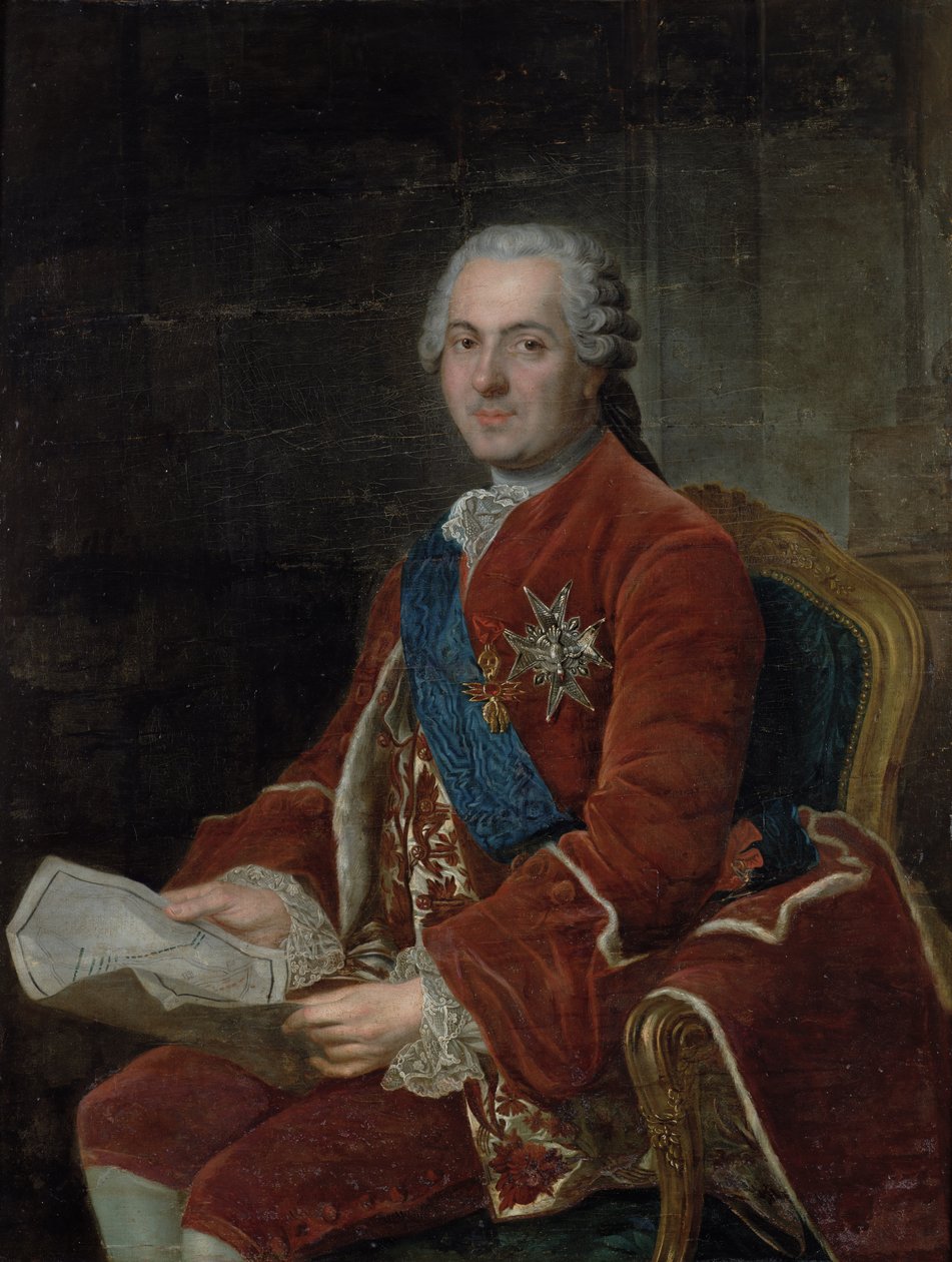 Retrato de Luis, Delfín de Francia de Anne Baptiste Nivelon