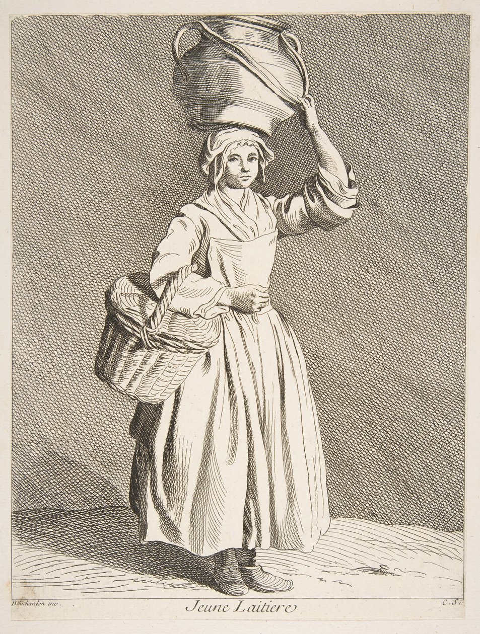 Joven lechera de Anne Claude Philippe de Caylus