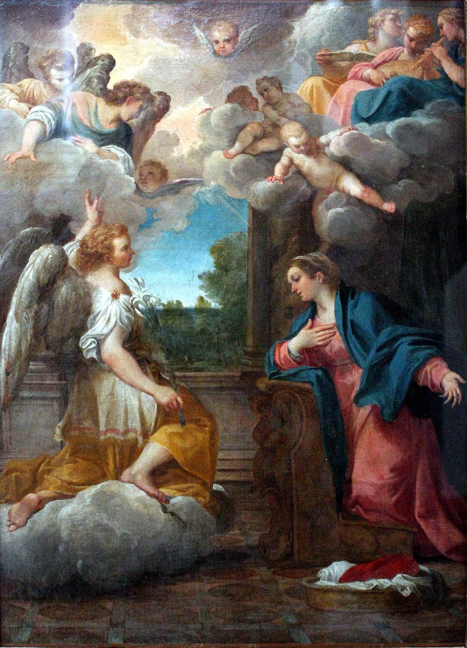Anunciación de Annibale Carracci