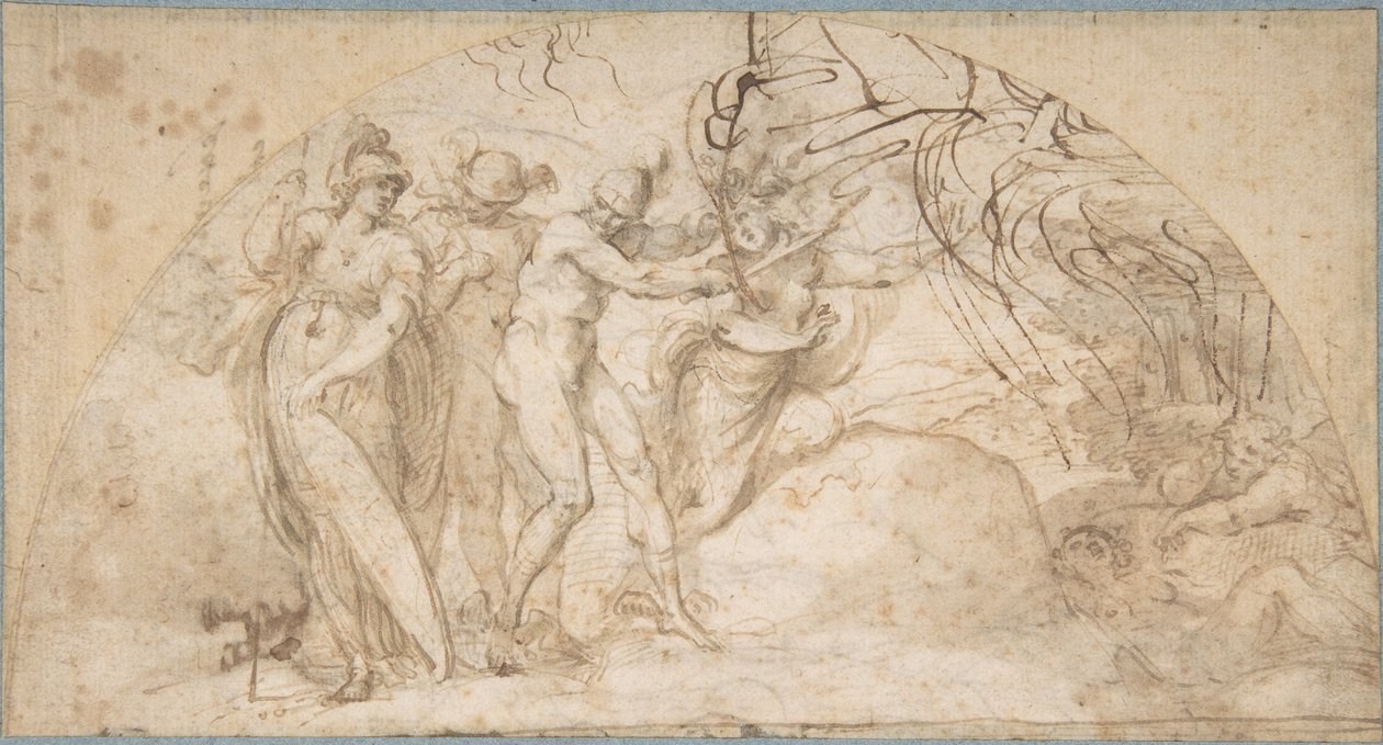 Perseo decapitando a Medusa de Annibale Carracci