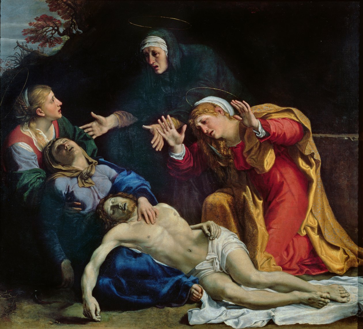 El Cristo muerto llorado (