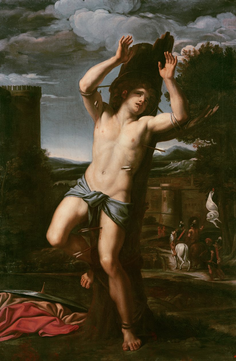 El martirio de San Sebastián de Annibale Carracci