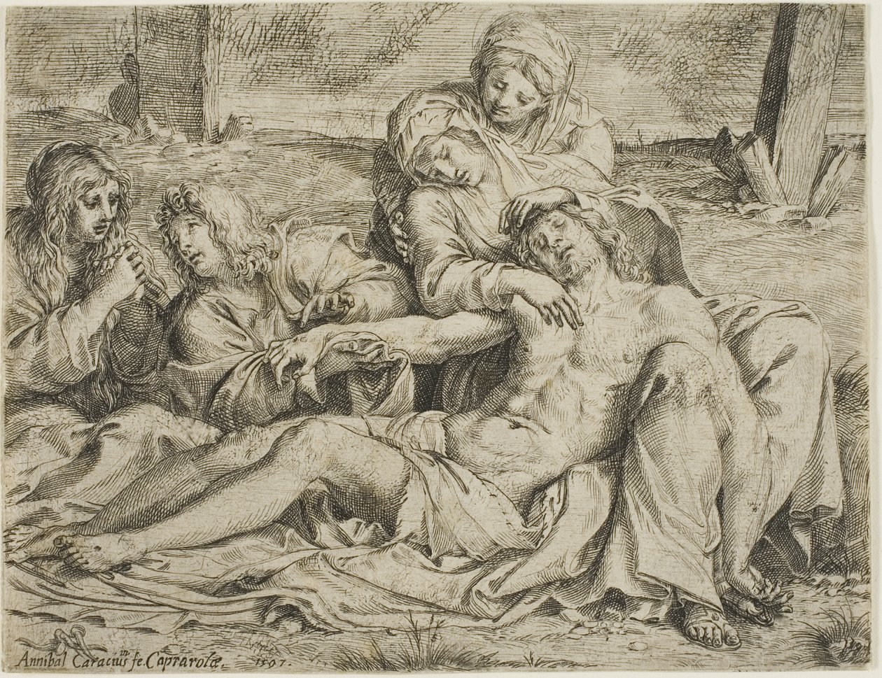 Cristo de Caprarola de Annibale Carracci