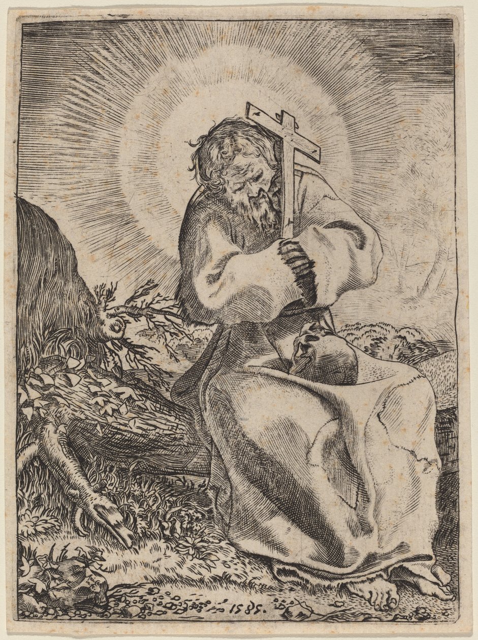 San Francisco de Asís de Annibale Carracci