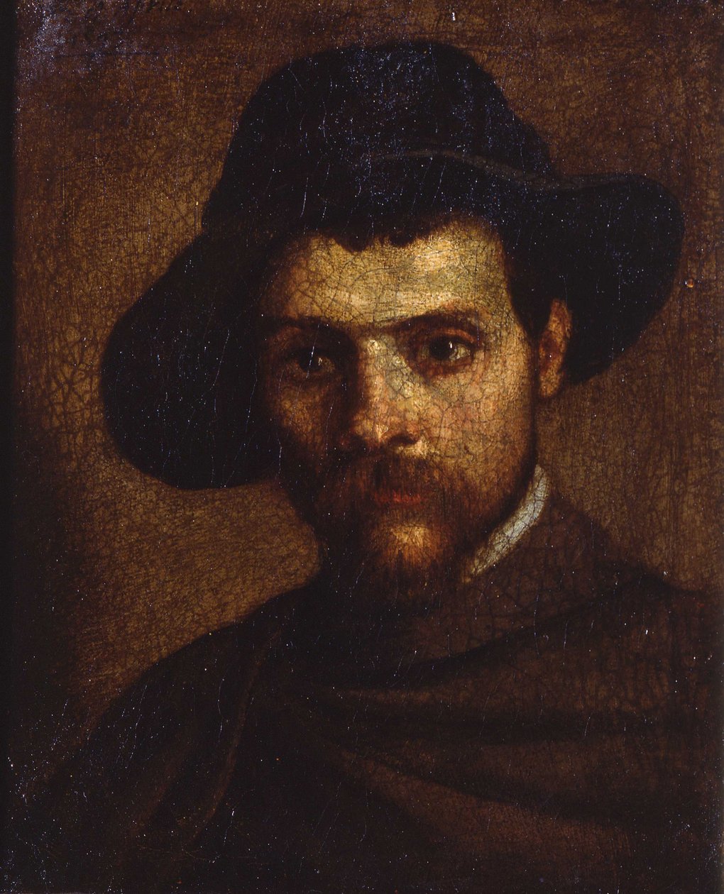 Autorretrato, 1593 de Annibale Carracci