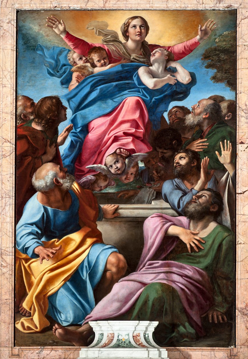 La Asunción de la Virgen de Annibale Carracci