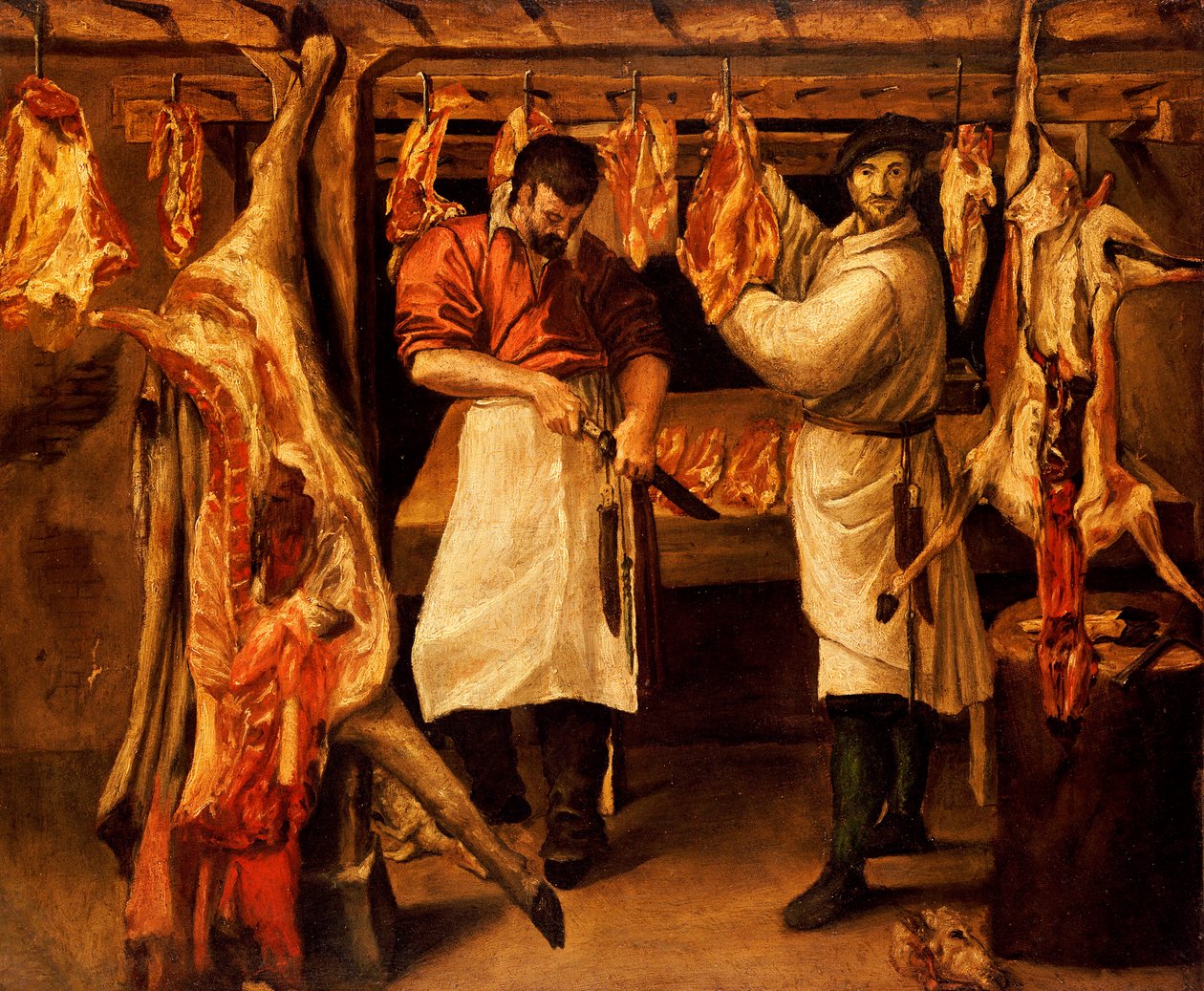 La carnicería de Annibale Carracci