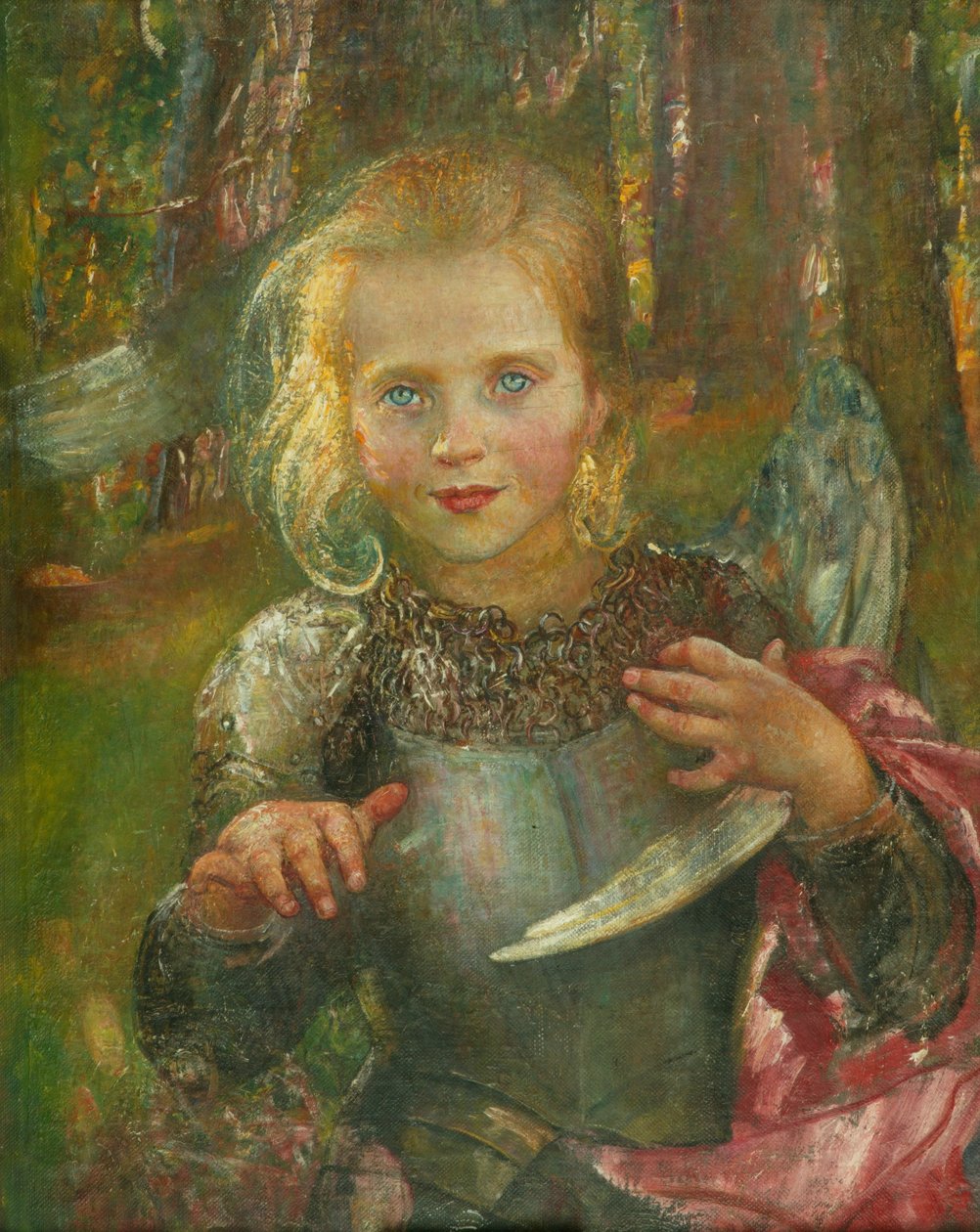 Ilusiones, c.1902 (óleo sobre lienzo) de Annie Louisa Swynnerton