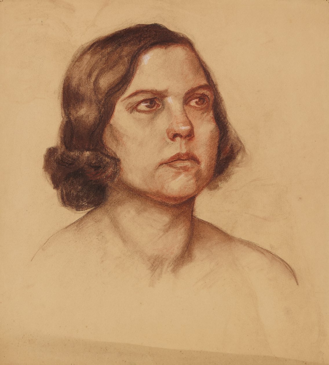 retrato de una dama de Anny Dollschein