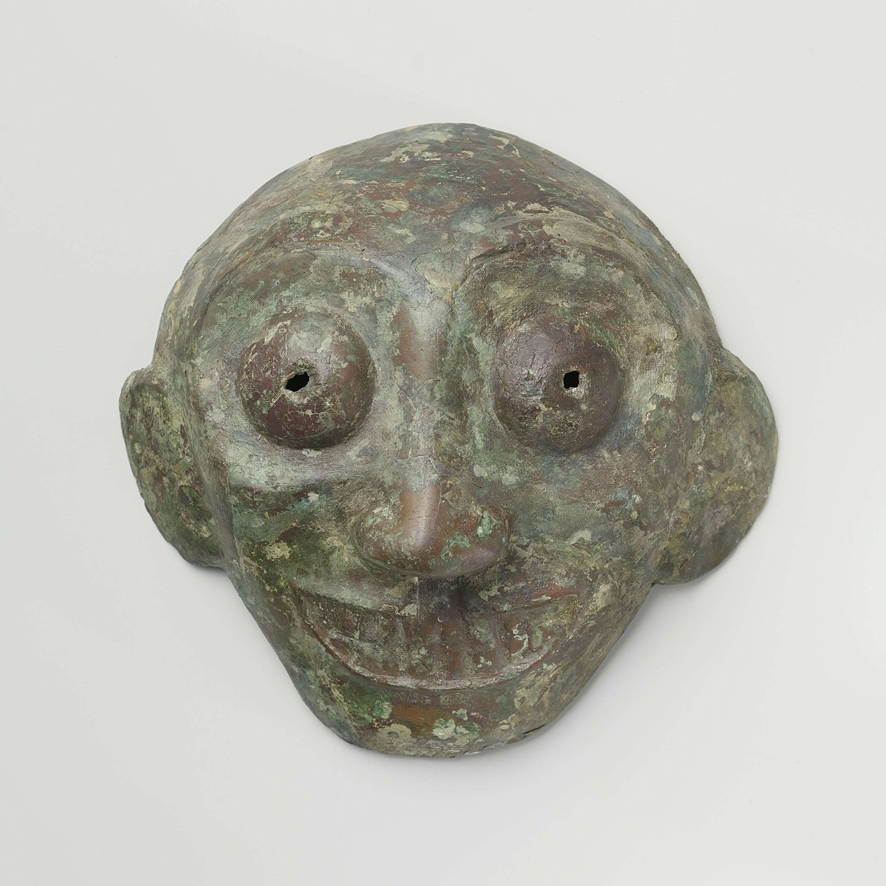 Máscara de bronce china, c.1100-800 a.C. de Unbekannt Unbekannt