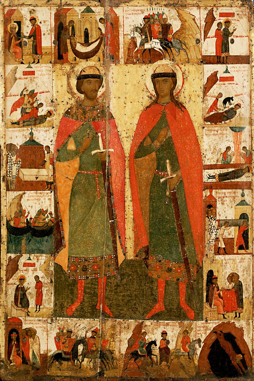 Iconógrafo desconocido, segunda mitad del siglo XIV de Anonymous Russian icon painter