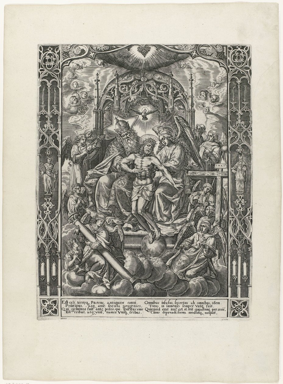 Santísima Trinidad (Asiento de la Misericordia) de Anonymous