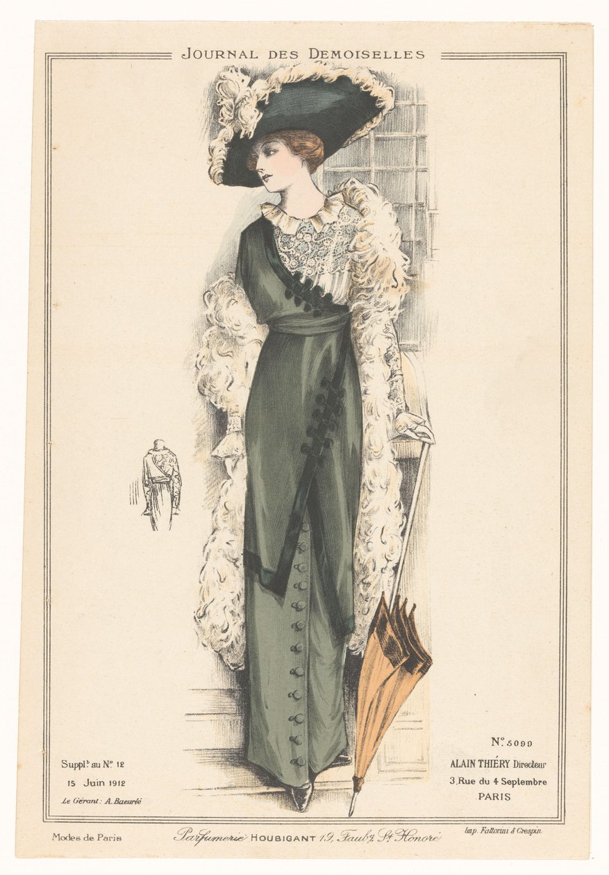 Journal des Demoiselles 15 de junio de 1912, nº 5099 de Anonymous