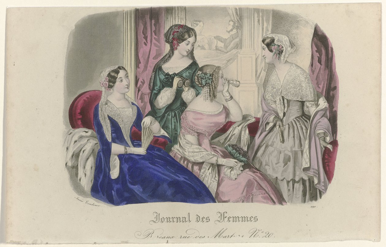 Journal des Femmes, 1840-1851, Pl. 1580 de Anonymous