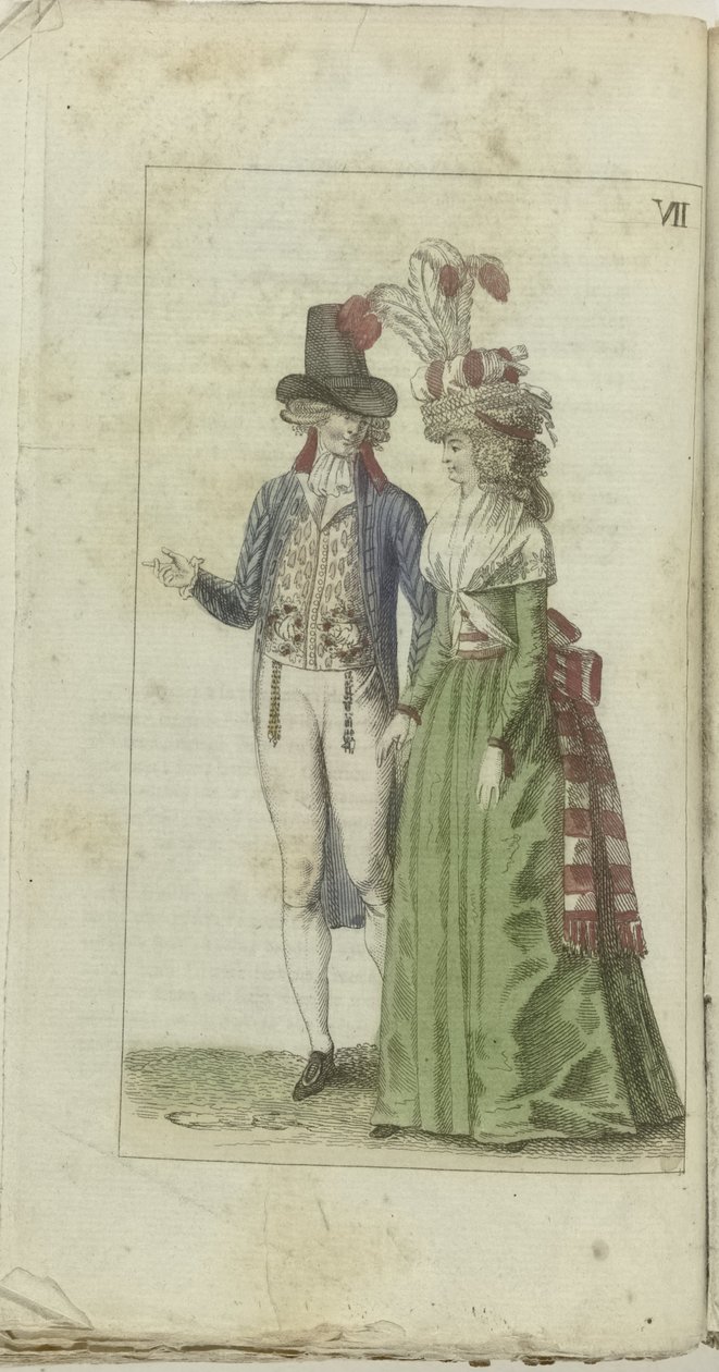 Gabinete de Moda y Gusto 1791, Bl. 227 de Anonymous