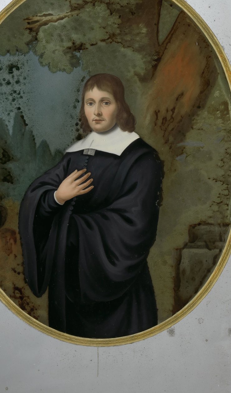 Retrato de un hombre con ropa del siglo XVII de Anonymous