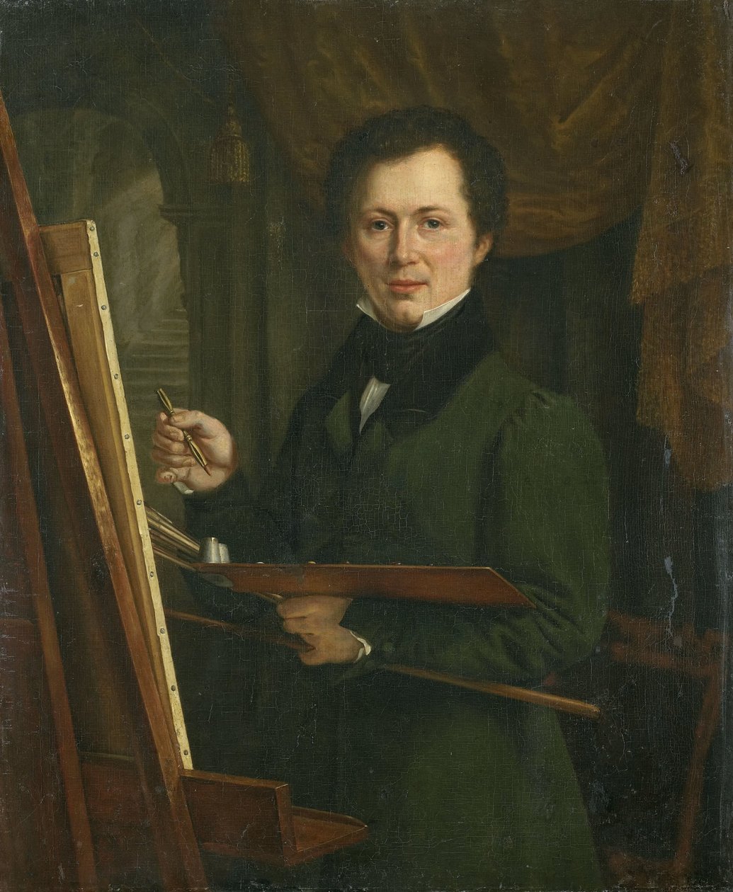 Retrato de un pintor de Anonymous