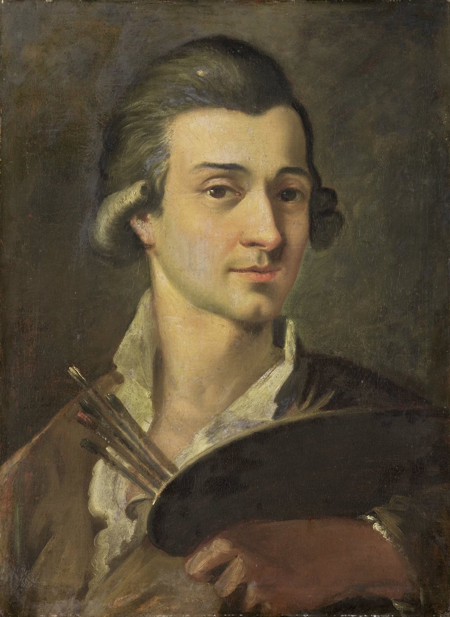 Retrato de un pintor de Anonymous
