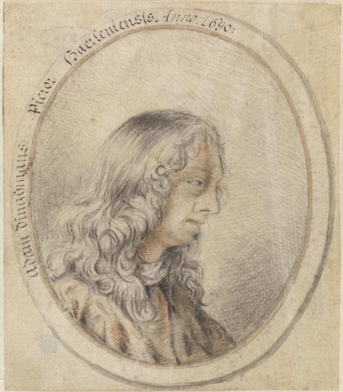 retrato de adán dingmans de Anonymous