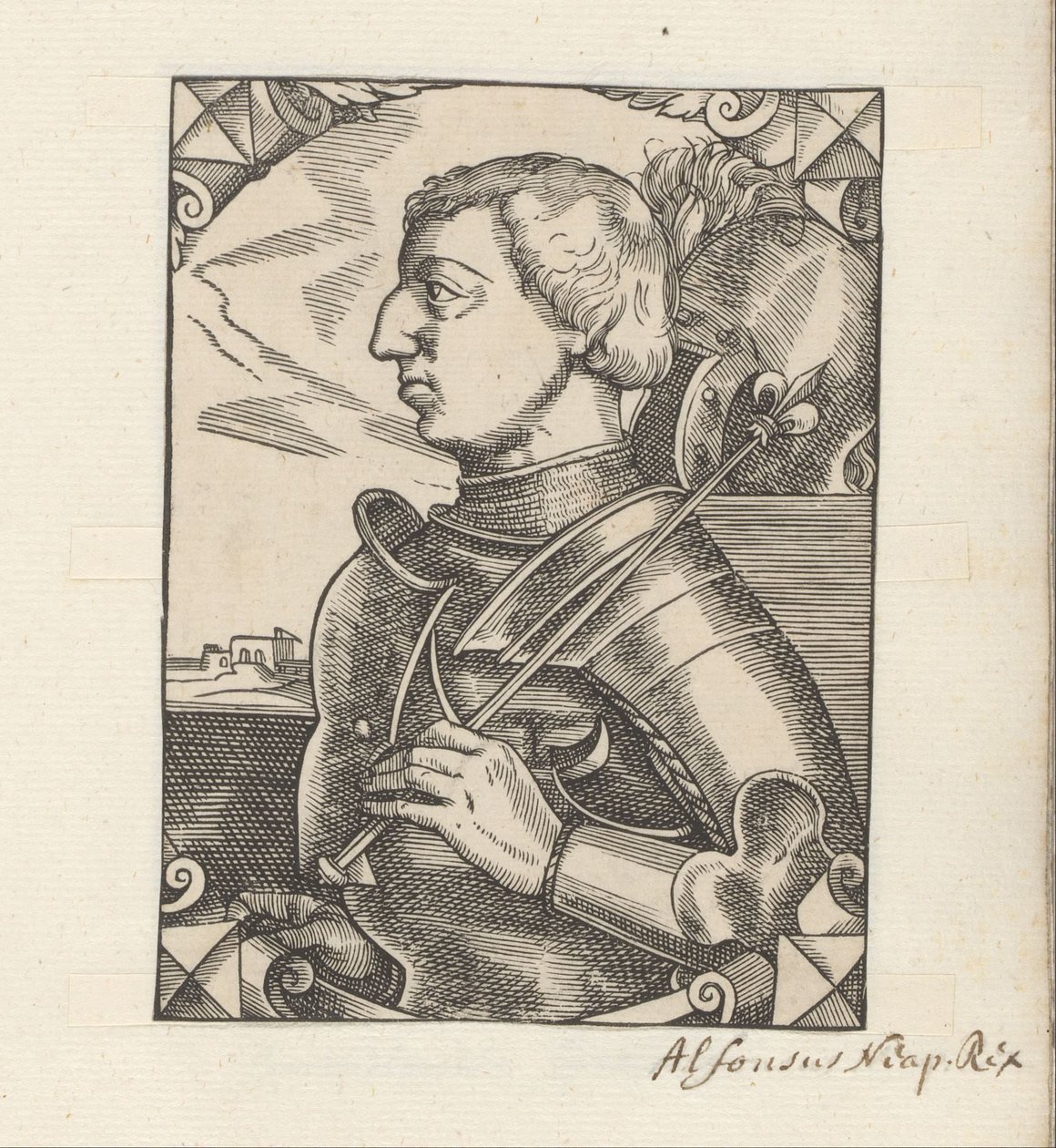 Retrato de Alfonso V de Aragón de Anonymous
