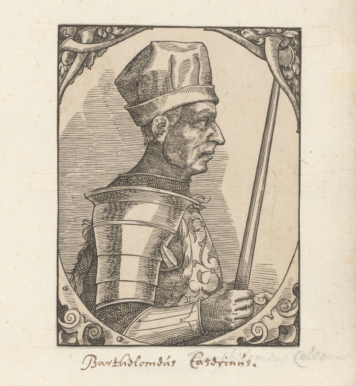 Portret de Bartolomeo Colleoni de Anonymous